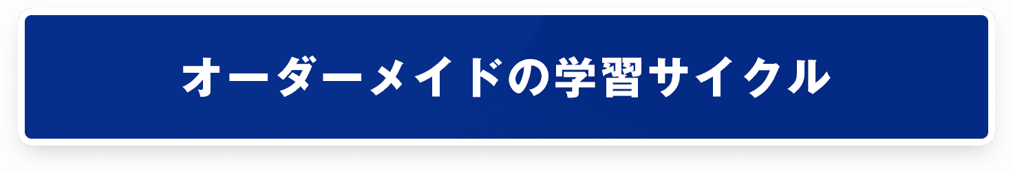オーダーメイドの学習サイクル