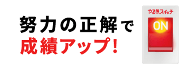 努力の正解で成績アップ!