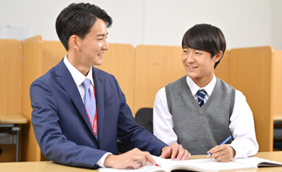 1対1の個別指導(講師1人に生徒1人)