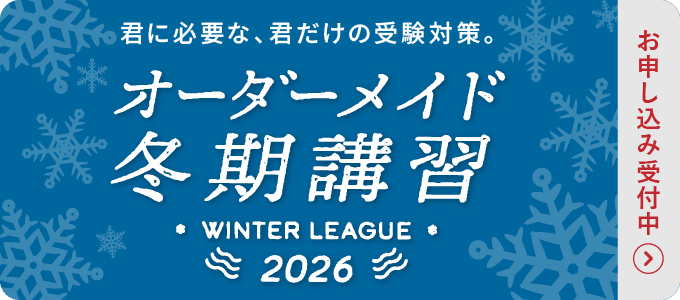 オーダーメイド冬期講習