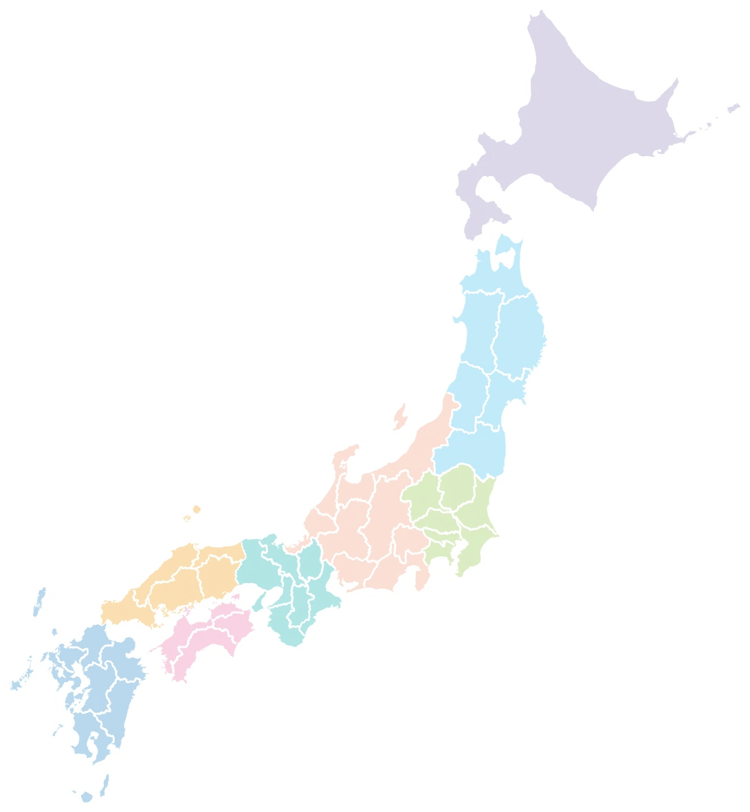 日本地図