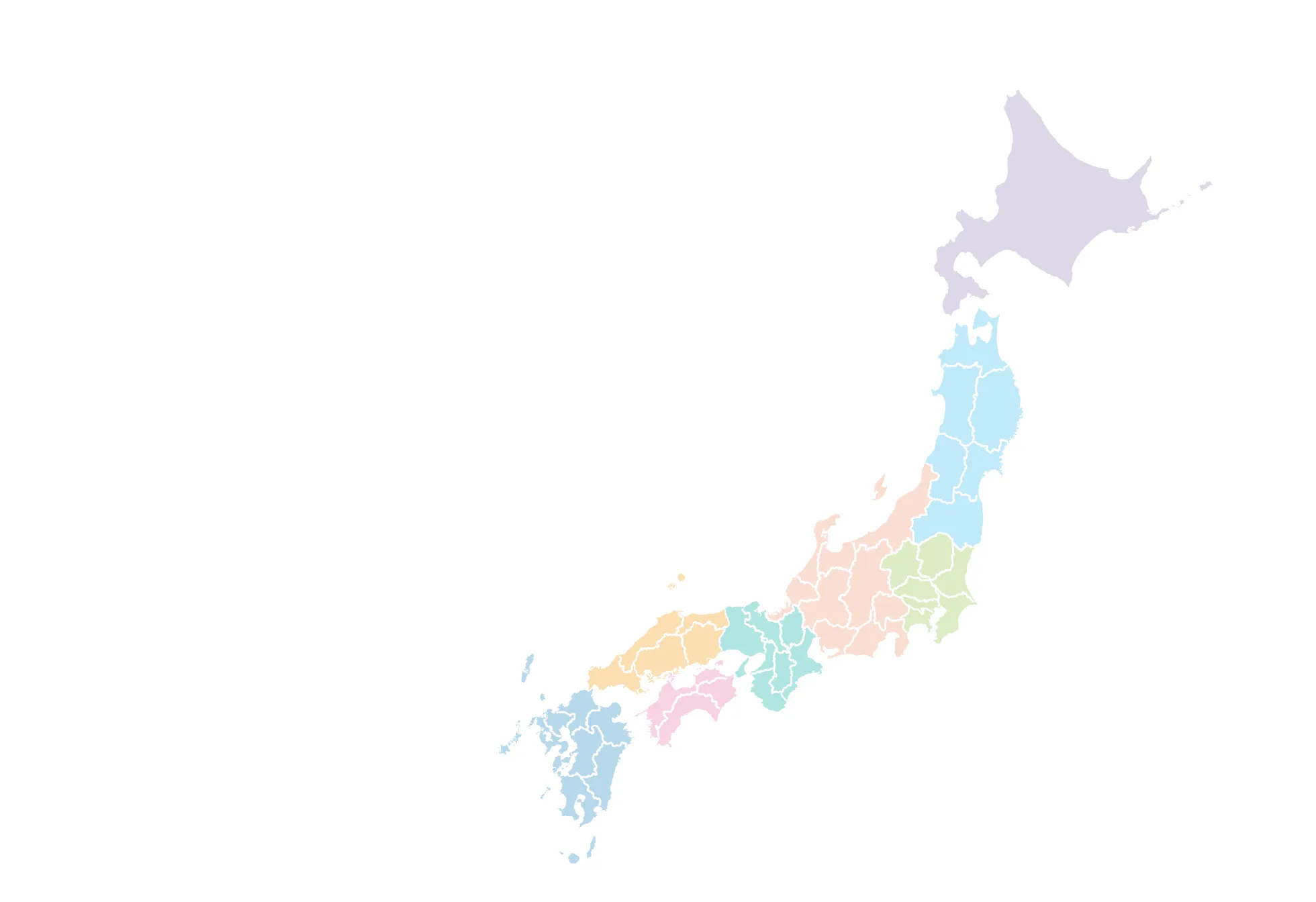 日本地図