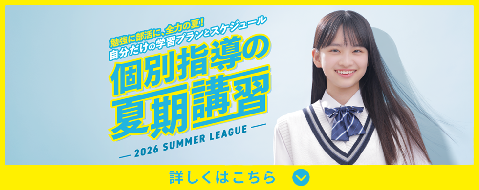 個別指導の夏期講習