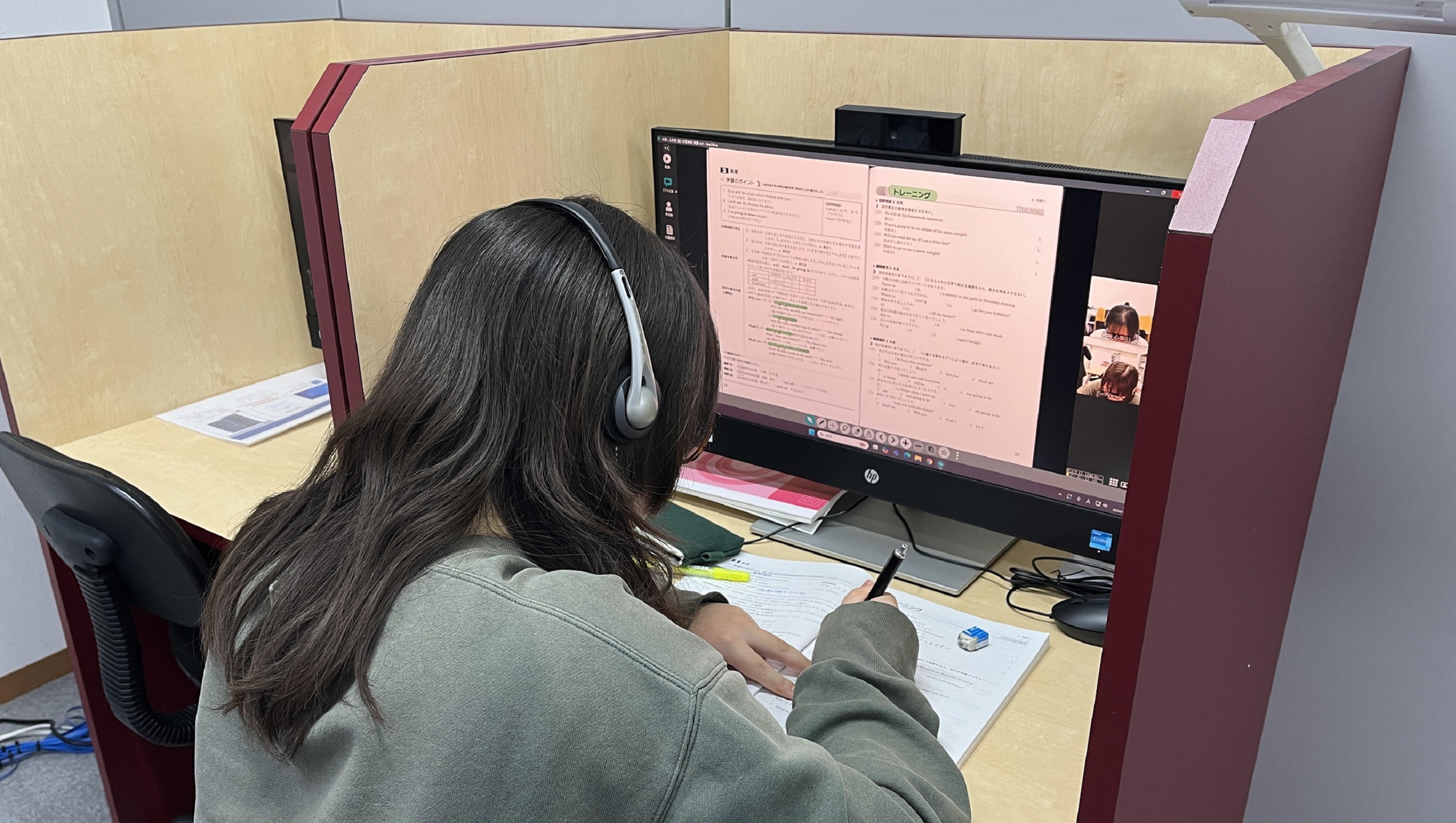 大学入試に特化したプロ講師とお勉強中★