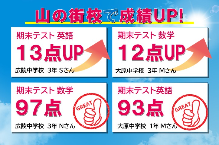 個別指導で点数UP！