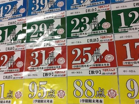 高校入試に向けて内申点をUP!!