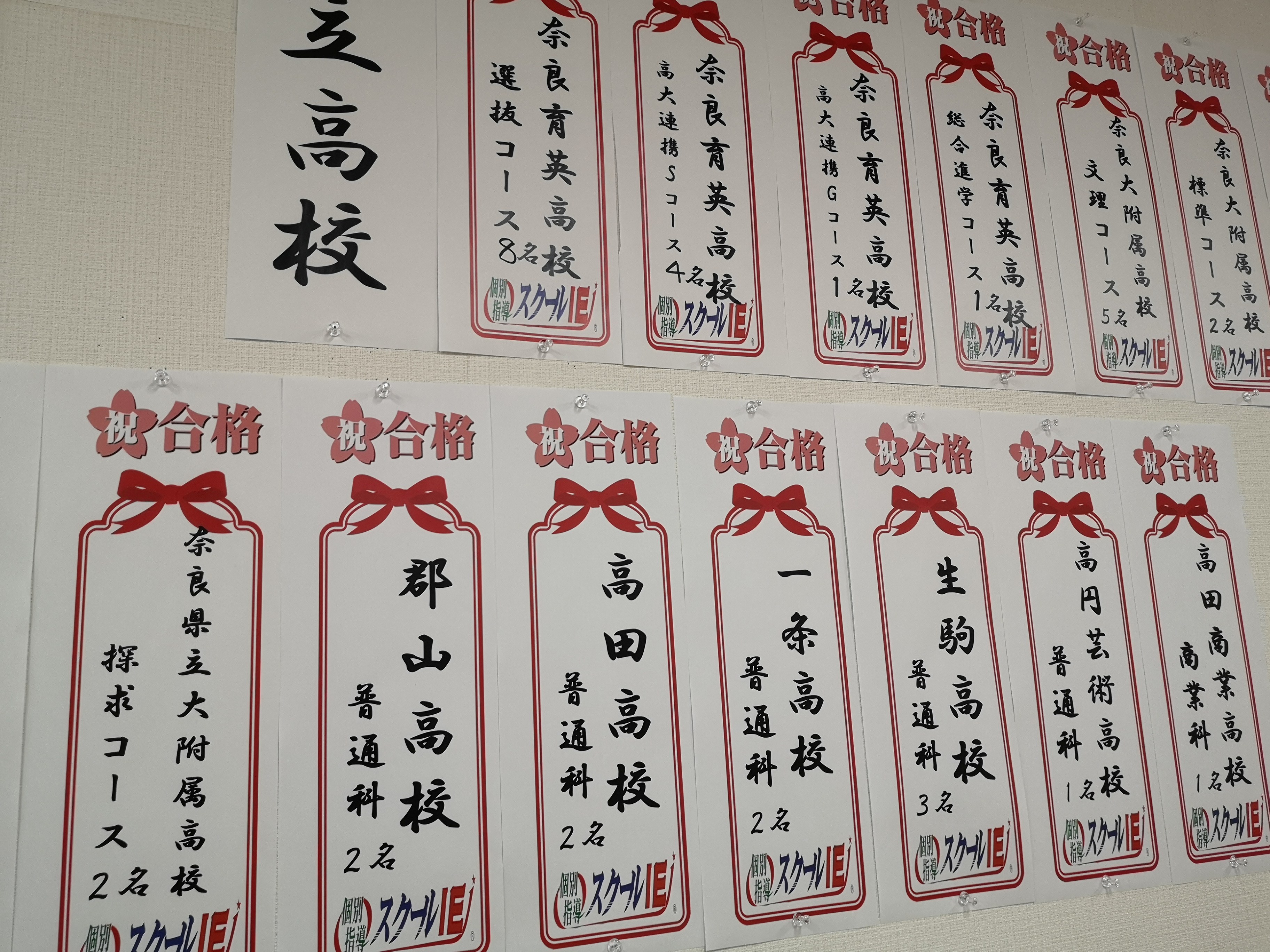 皆さまの頑張りが結果として出ました。
本当におめでとうございます！