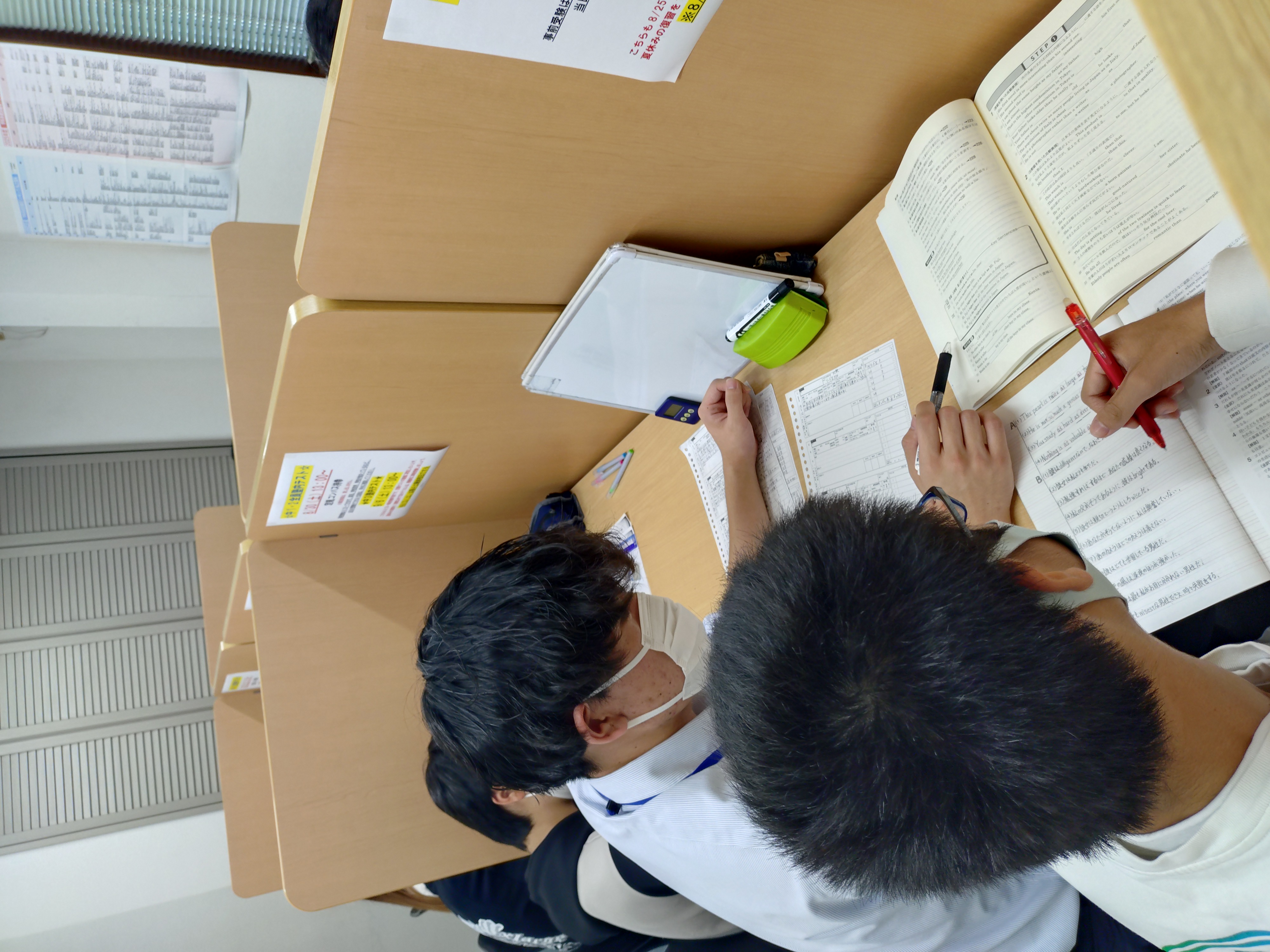 熱の入った、指導！！