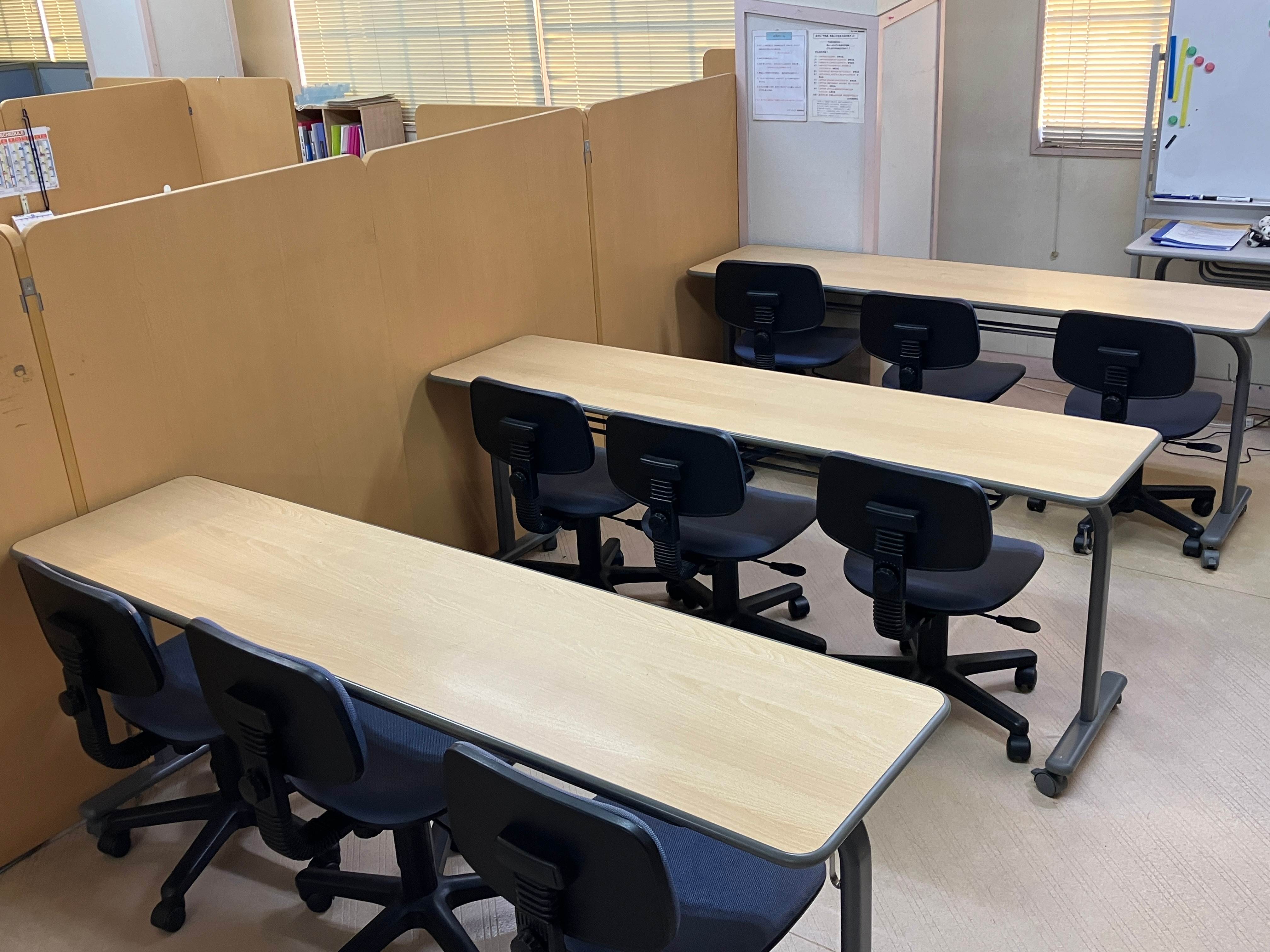 教室開校時間内いつでも利用できます!!