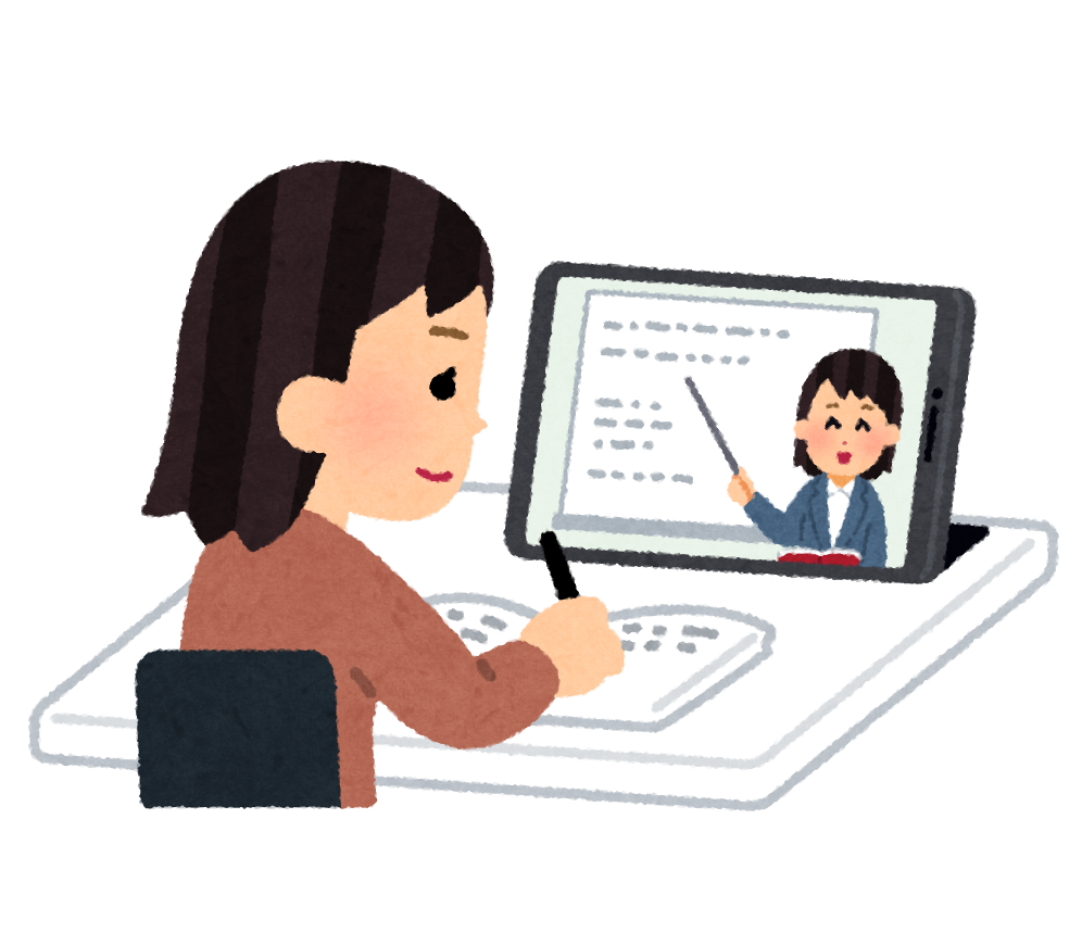 ※実際は、「ヘッドセット」と「iPad・スタイラスペン」を使用します。