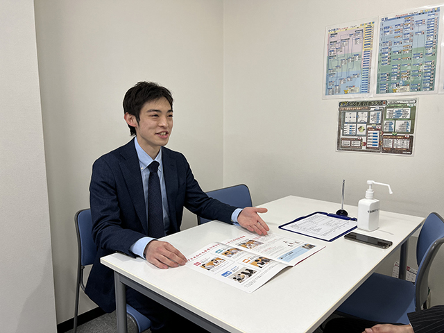大事な人生の選択、納得できるまで話し合います。