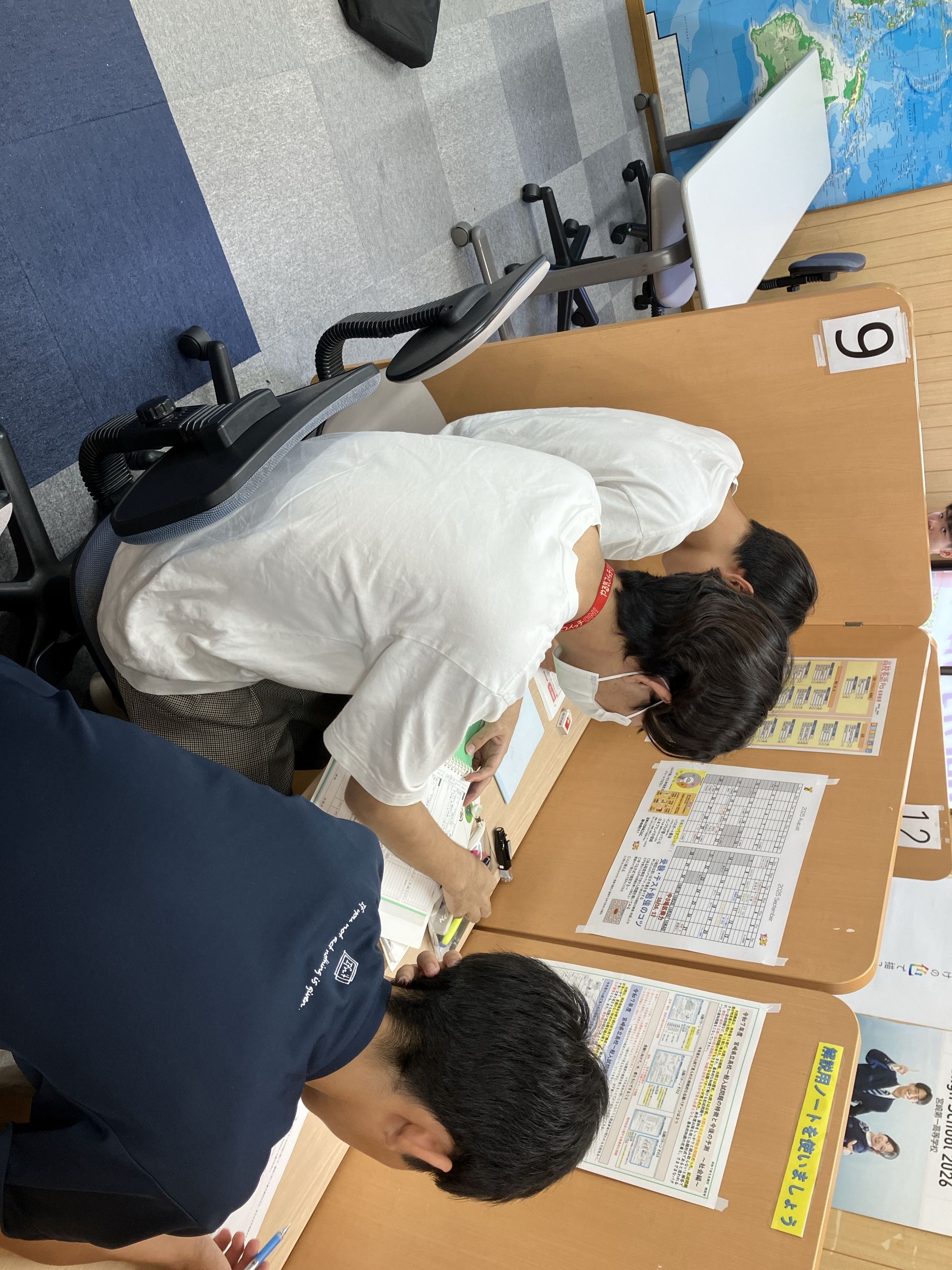 大学入試ガイダンスの様子