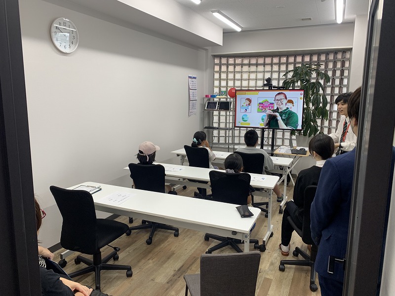 実際のレッスンの様子です！