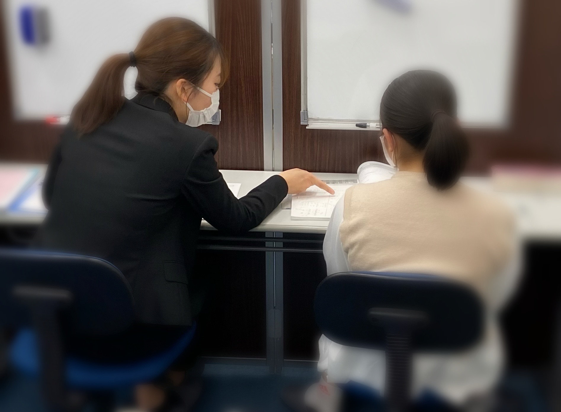どの先生も、皆丁寧に教えてくれます！