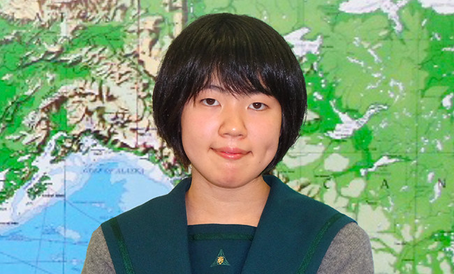 石井 真衣さん(成田国際高等学校)